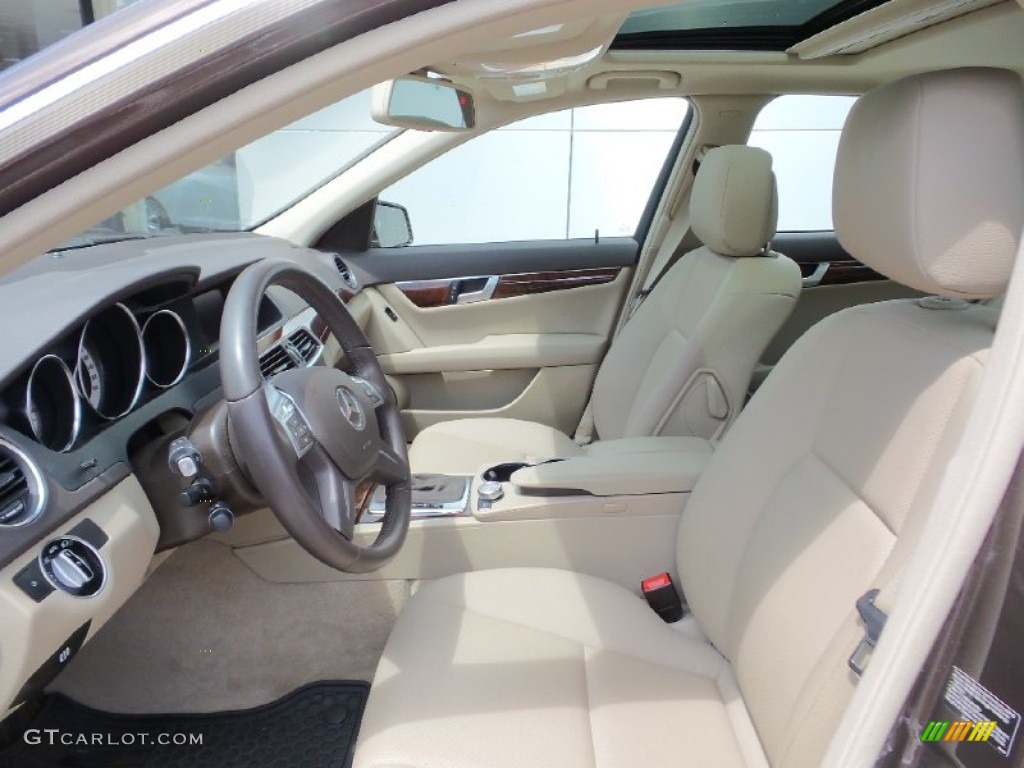 2013 C 300 4Matic Luxury - Dolomite Brown Metallic / Almond Beige photo #15
