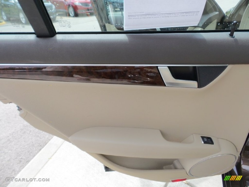 2013 C 300 4Matic Luxury - Dolomite Brown Metallic / Almond Beige photo #16