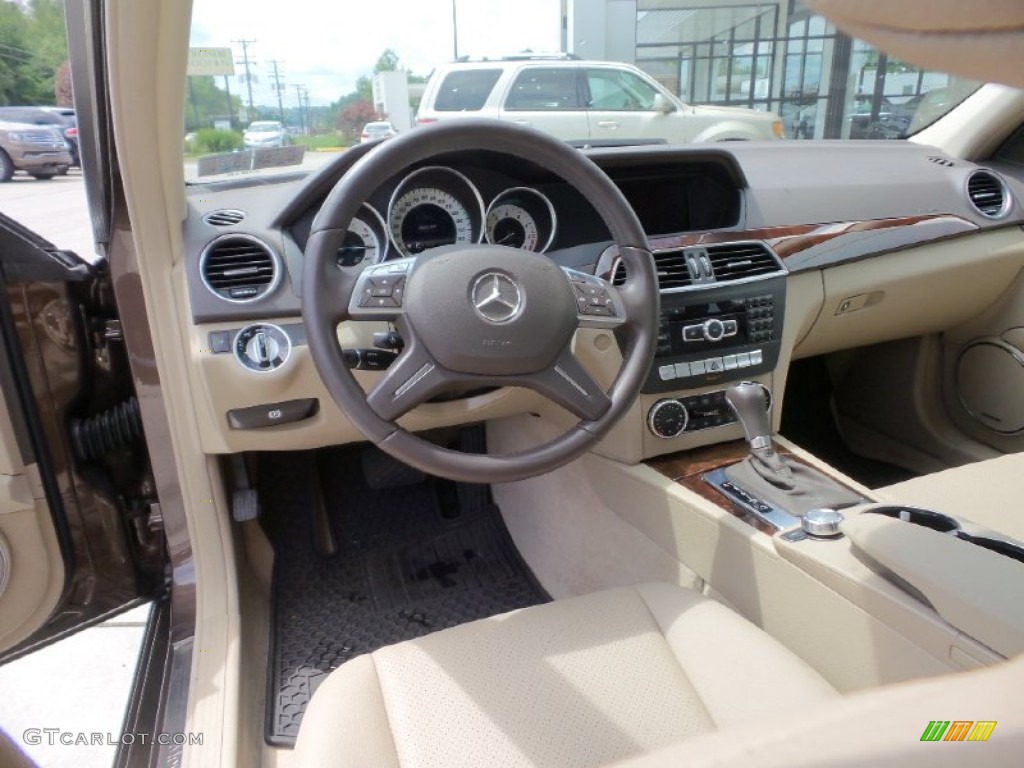 2013 C 300 4Matic Luxury - Dolomite Brown Metallic / Almond Beige photo #18