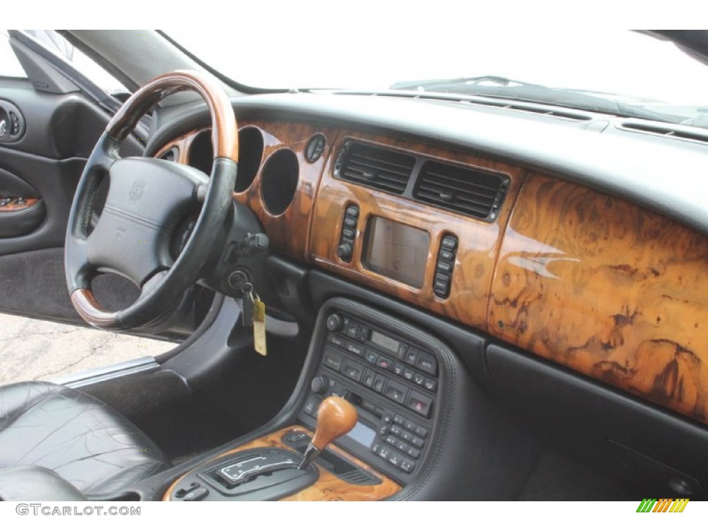 2002 Jaguar XK XK8 Convertible Charcoal Dashboard Photo #106261008