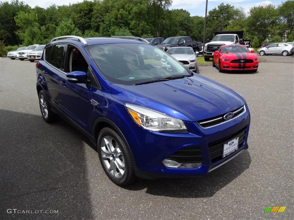 2016 Escape Titanium 4WD - Deep Impact Blue Metallic / Charcoal Black photo #1