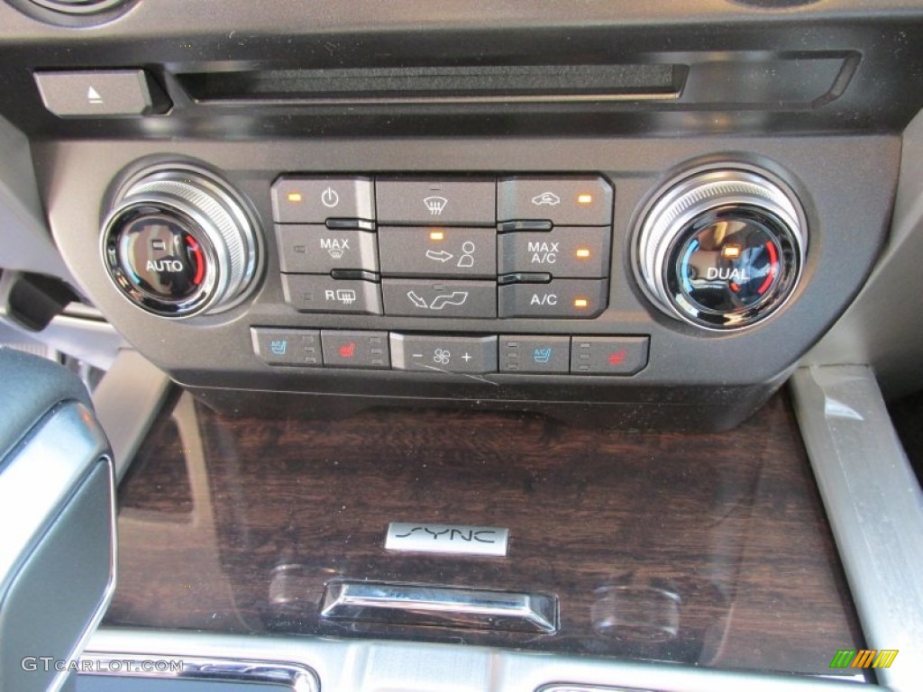 2015 Ford F150 Platinum SuperCrew 4x4 Controls Photo #106261342