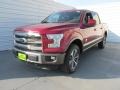 2015 Ruby Red Metallic Ford F150 King Ranch SuperCrew 4x4  photo #7