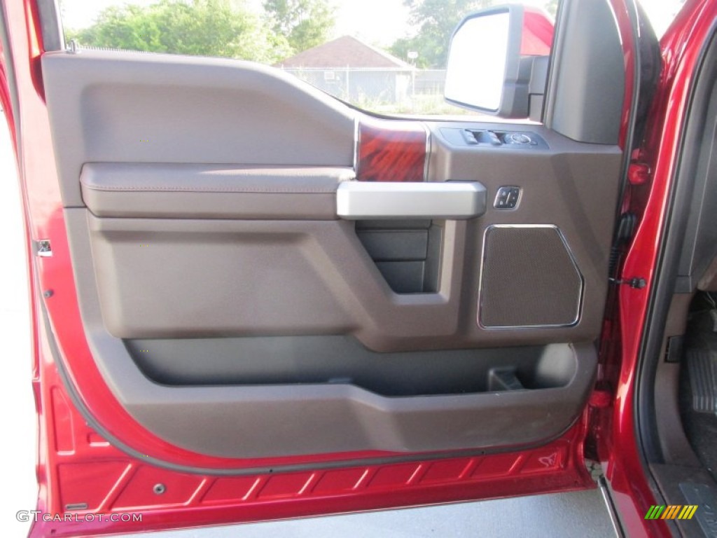 2015 F150 King Ranch SuperCrew 4x4 - Ruby Red Metallic / King Ranch Java/Mesa photo #20