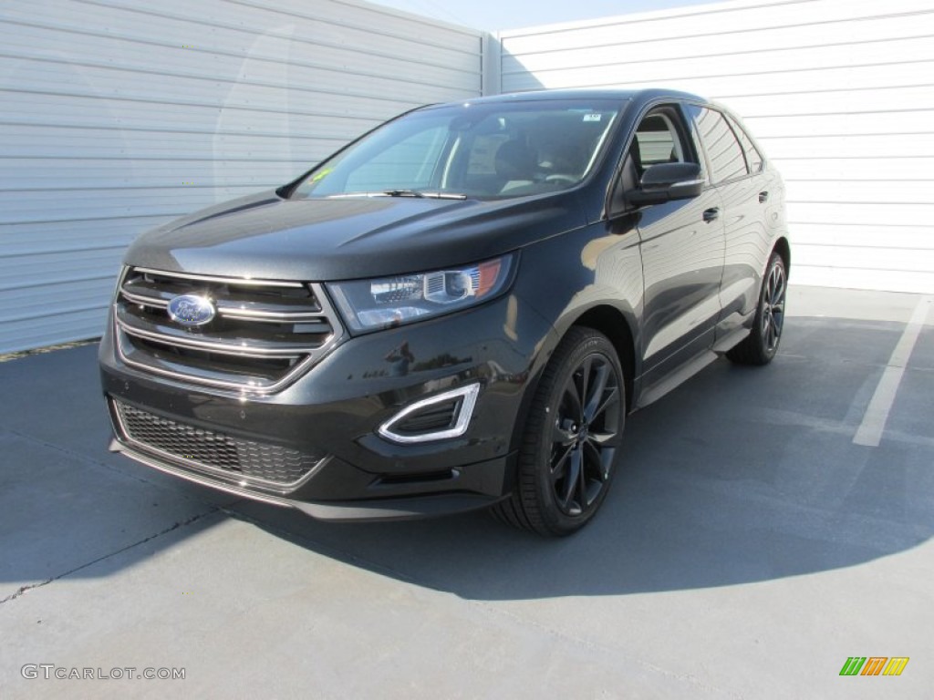 Tuxedo Black Metallic 2015 Ford Edge Sport AWD Exterior Photo #106261989
