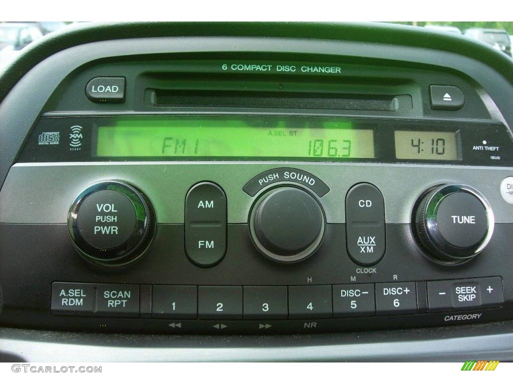 2007 Odyssey EX - Ocean Mist Metallic / Gray photo #14