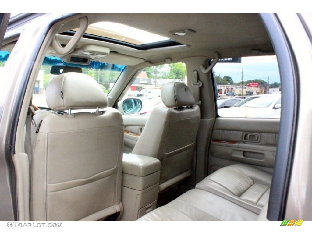 2002 QX4 4x4 - Golden Sand Metallic / Stone Beige photo #23