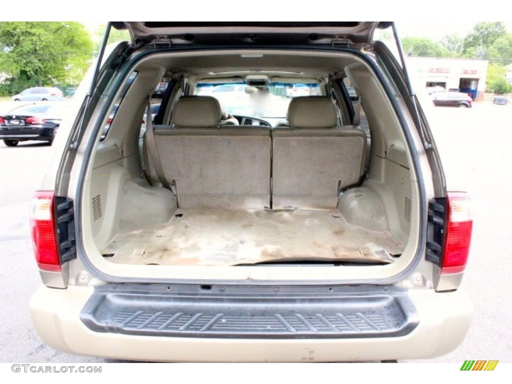 2002 QX4 4x4 - Golden Sand Metallic / Stone Beige photo #27