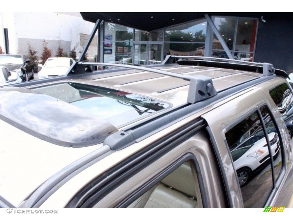2002 QX4 4x4 - Golden Sand Metallic / Stone Beige photo #42