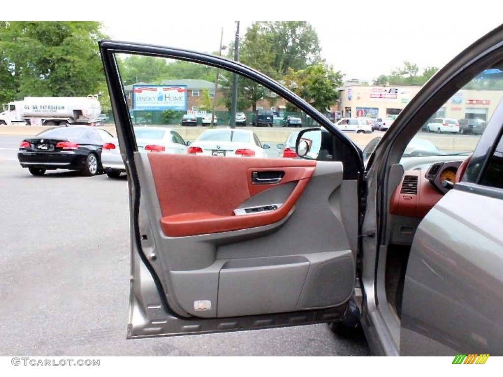 2003 Murano SL - Polished Pewter Metallic / Cabernet photo #13