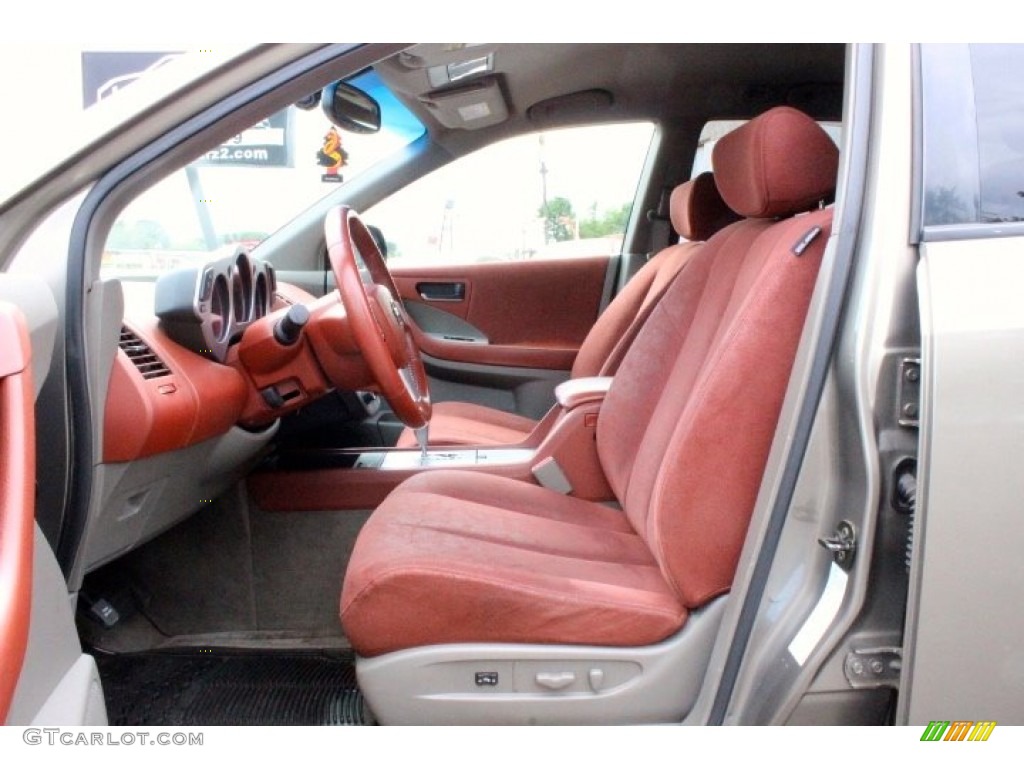 2003 Murano SL - Polished Pewter Metallic / Cabernet photo #15