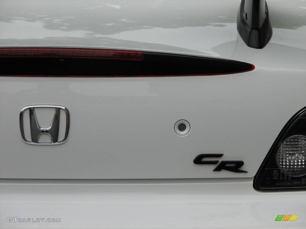 2008 S2000 CR Roadster - Grand Prix White / Black/Yellow photo #8