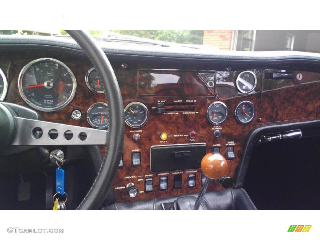 1971 Lotus Elan +2 S Black Dashboard Photo #106266005