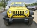 2008 Detonator Yellow Jeep Wrangler Unlimited Rubicon 4x4  photo #7