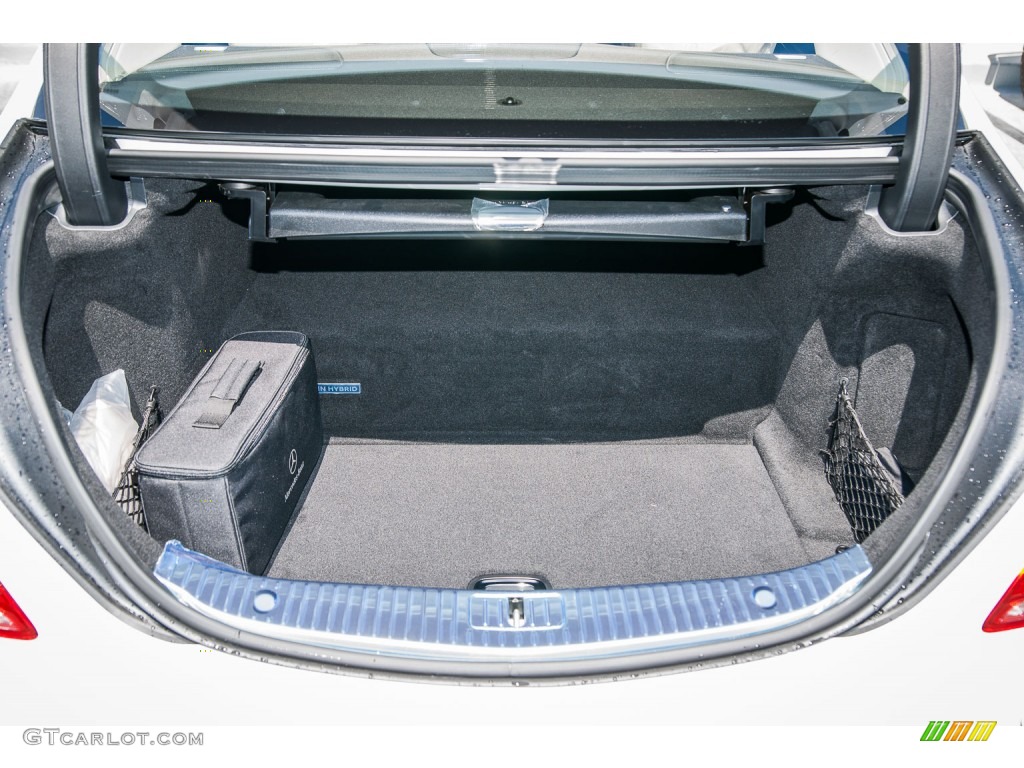 2015 Mercedes-Benz S 550e Plug-In Hybrid Sedan Trunk Photo #106266401