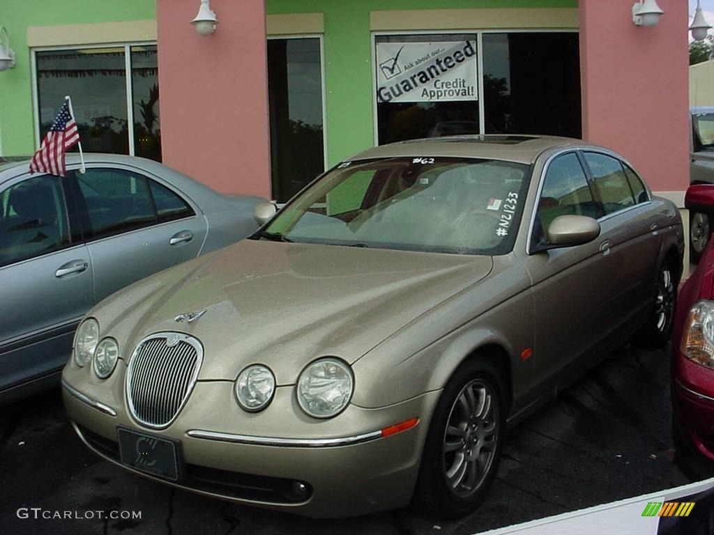 Topaz Metallic Jaguar S-Type