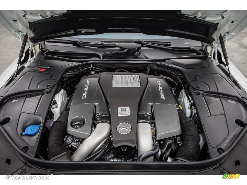 2015 Mercedes-Benz S 63 AMG 4Matic Coupe 5.5 Liter AMG biturbo DOHC 32-Valve VVT V8 Engine Photo #106267301