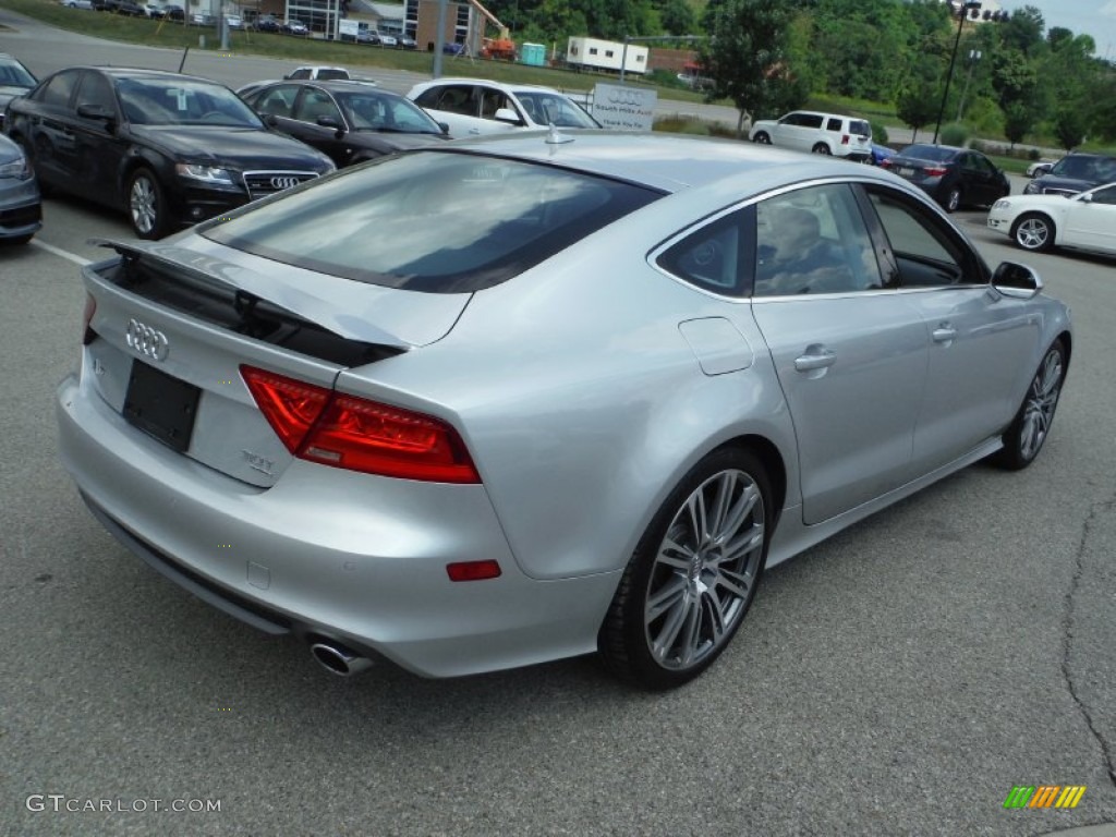 Ice Silver Metallic 2012 Audi A7 3.0T quattro Prestige Exterior Photo #106268978