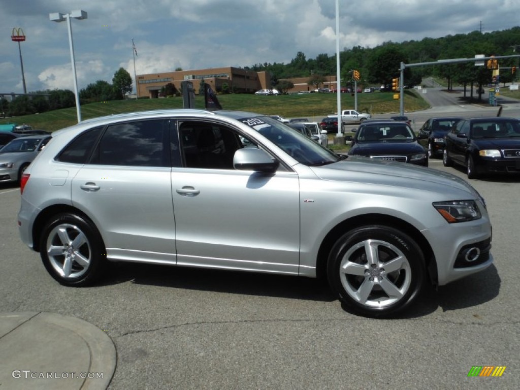 Ice Silver Metallic 2012 Audi Q5 3.2 FSI quattro Exterior Photo #106269773