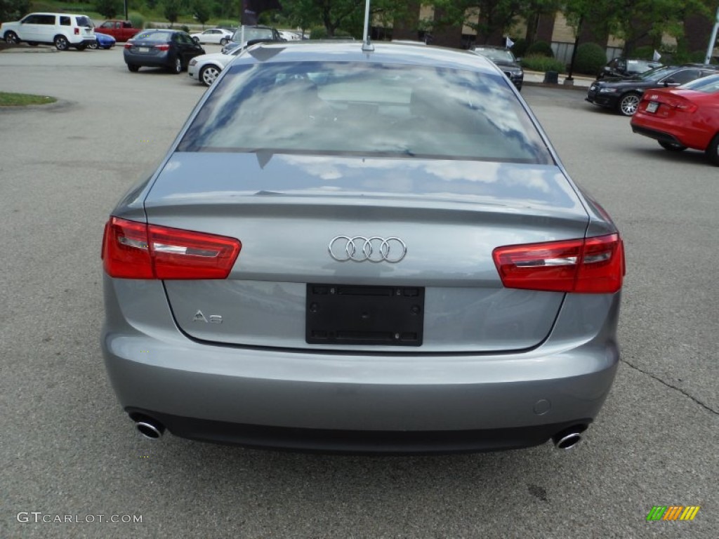 2014 A6 2.0T quattro Sedan - Quartz Gray Metallic / Nougat Brown photo #14