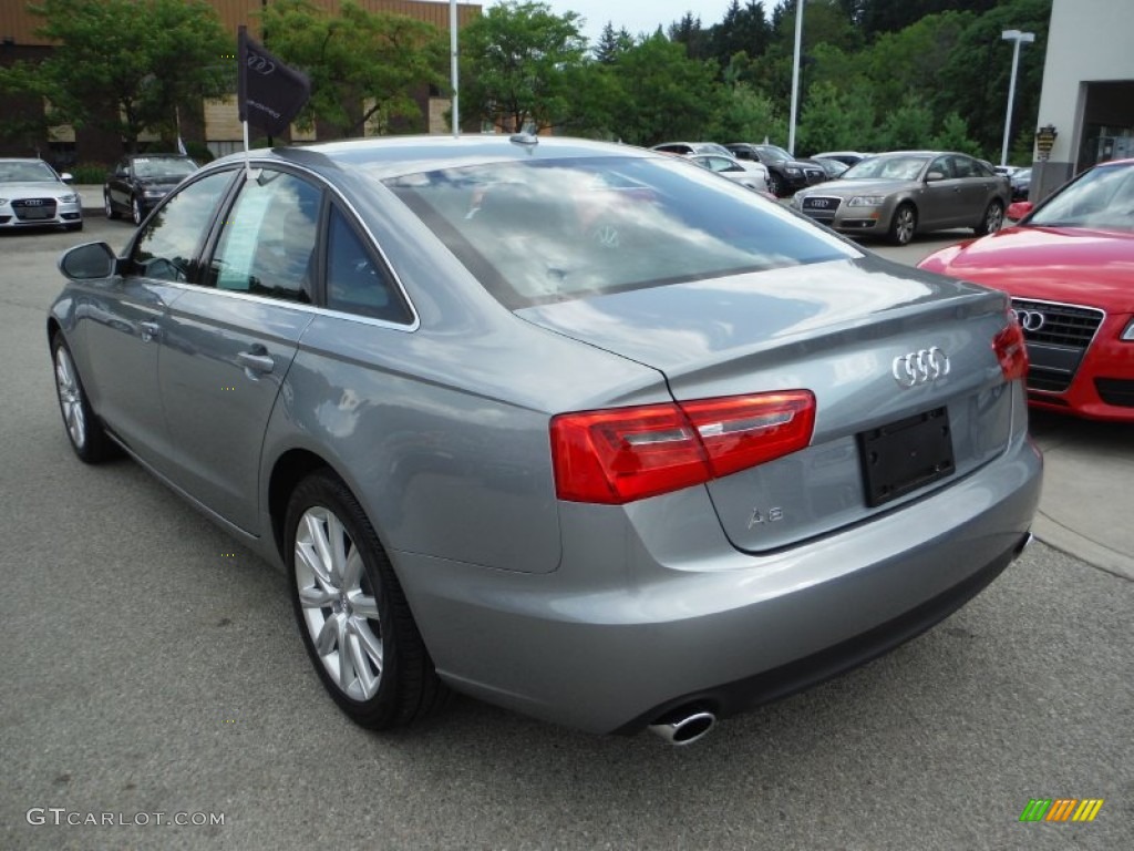 2014 A6 2.0T quattro Sedan - Quartz Gray Metallic / Nougat Brown photo #15