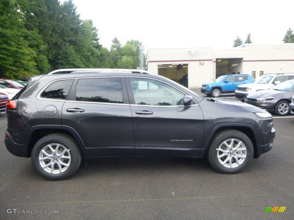 Granite Crystal Metallic 2016 Jeep Cherokee Latitude 4x4 Exterior Photo #106271976