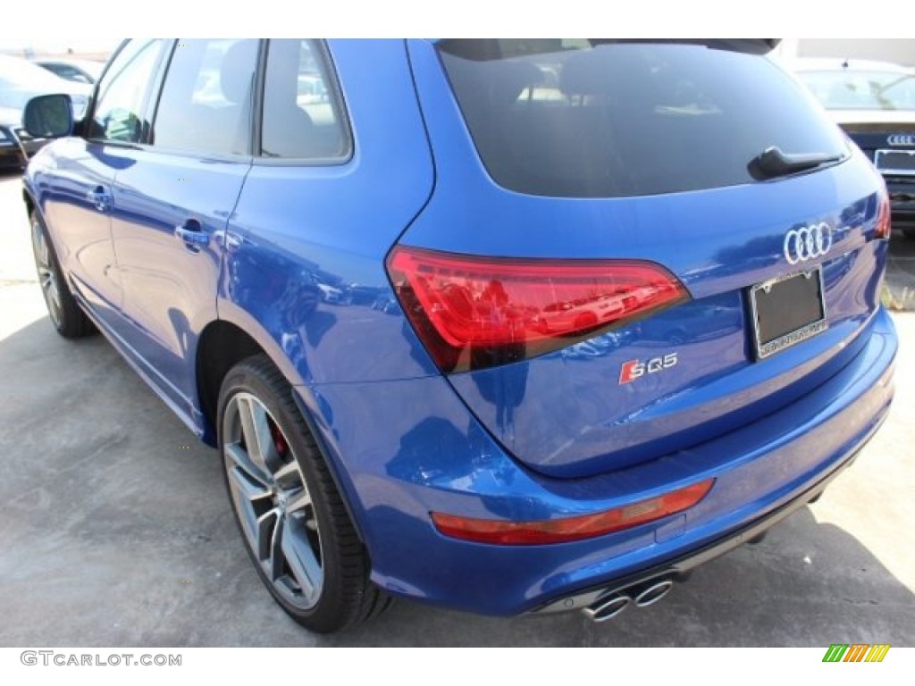2016 SQ5 Premium Plus 3.0 TFSI quattro - Sepang Blue Pearl / Black photo #6