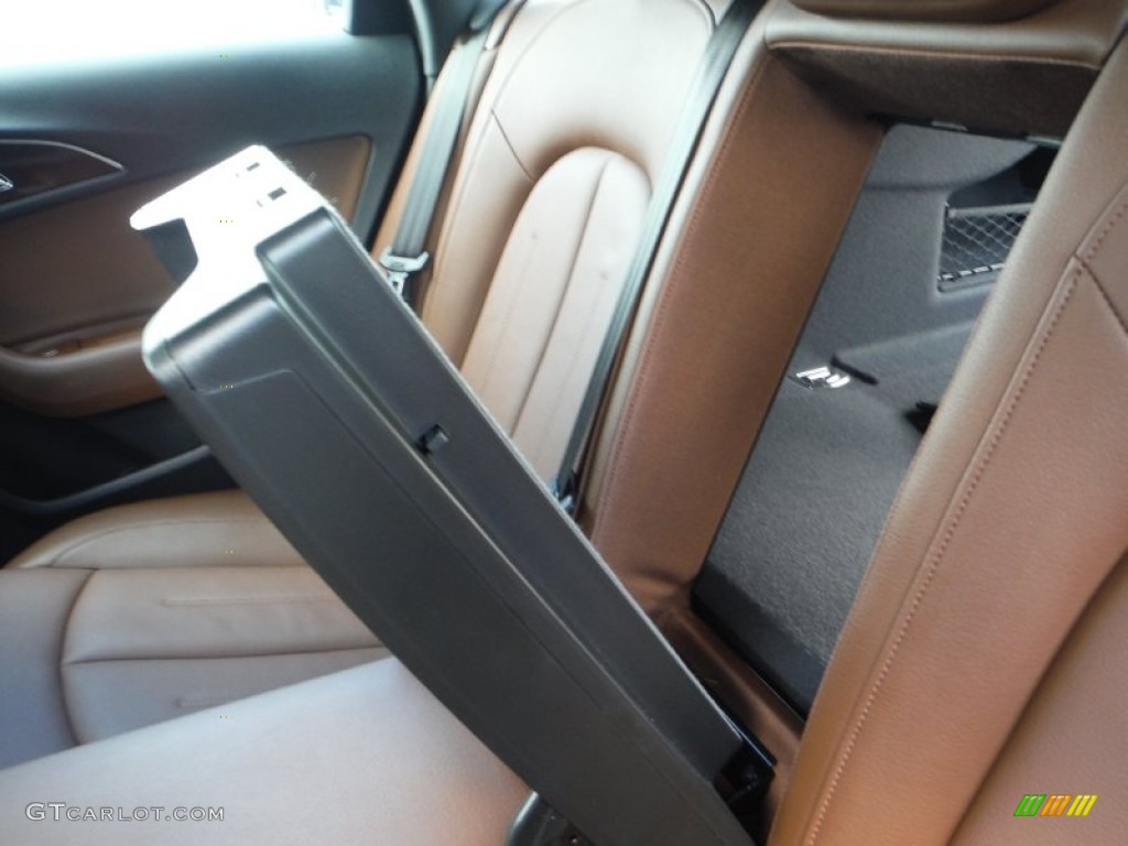 2014 A6 2.0T quattro Sedan - Quartz Gray Metallic / Nougat Brown photo #33
