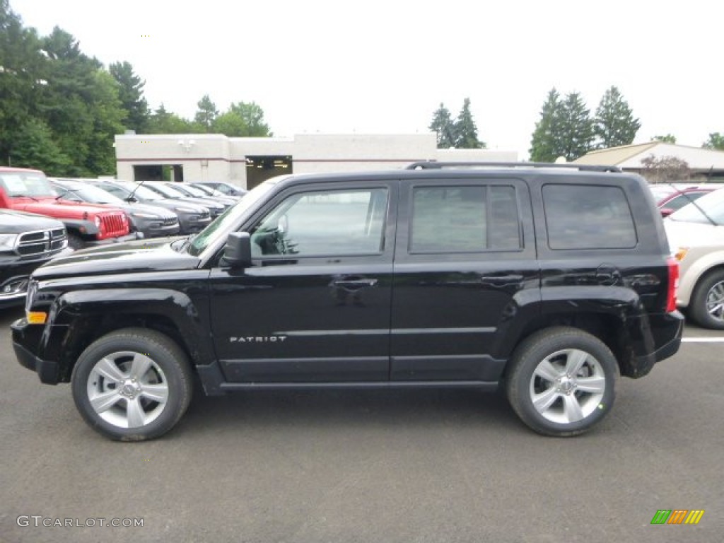 Black 2016 Jeep Patriot Latitude 4x4 Exterior Photo #106272551