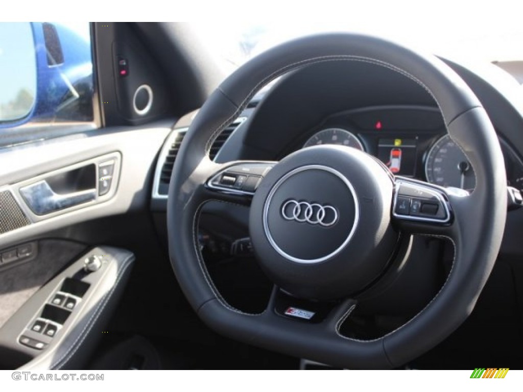 2016 SQ5 Premium Plus 3.0 TFSI quattro - Sepang Blue Pearl / Black photo #39