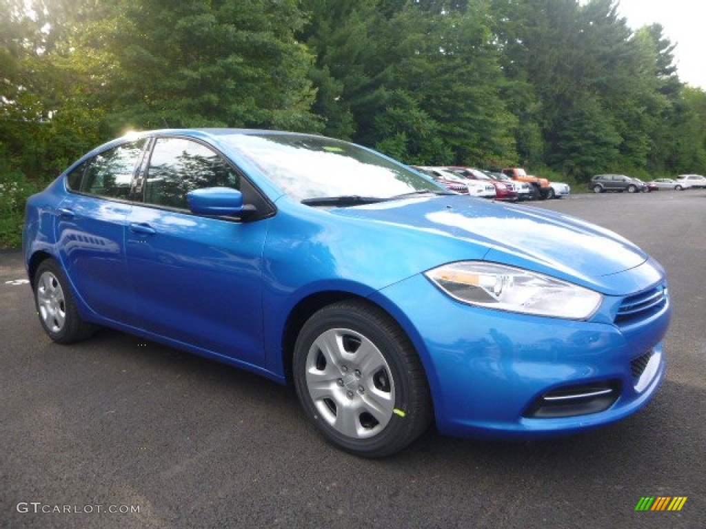 Laser Blue Pearl 2016 Dodge Dart SE Exterior Photo #106274249