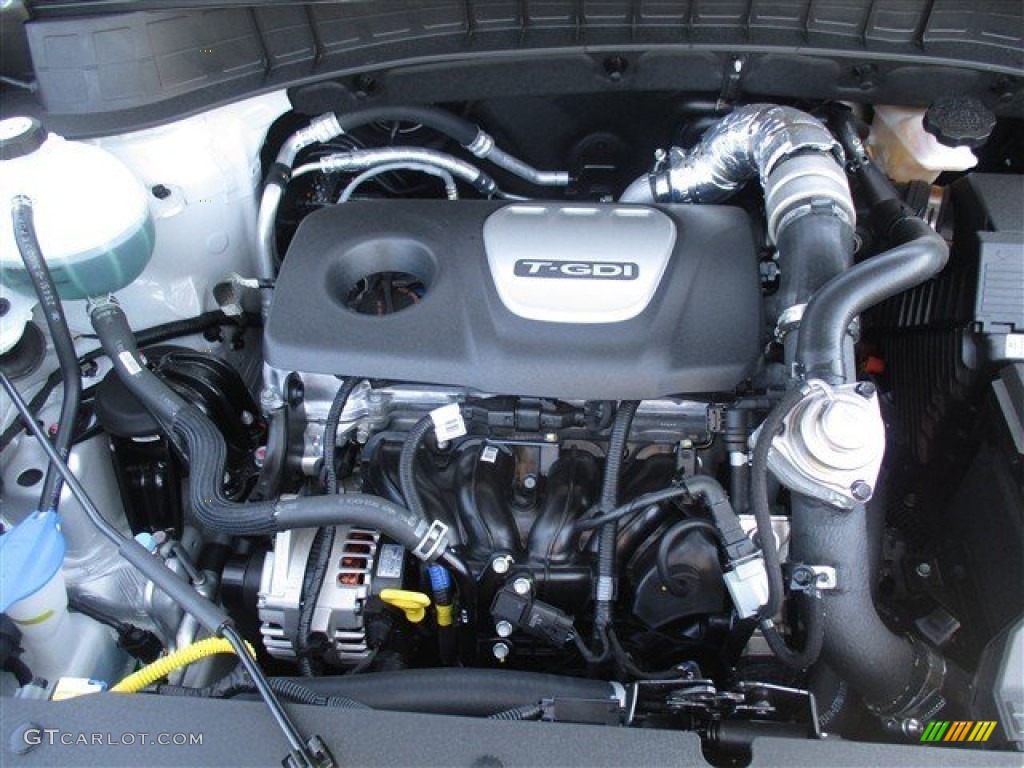 2016 Hyundai Tucson Limited 1.6 Liter GDI Turbocharged DOHC 16-Valve D-CVVT 4 Cylinder Engine Photo #106275632