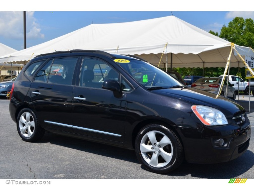2008 Black Cherry Kia Rondo EX V6 106265337 Photo 18