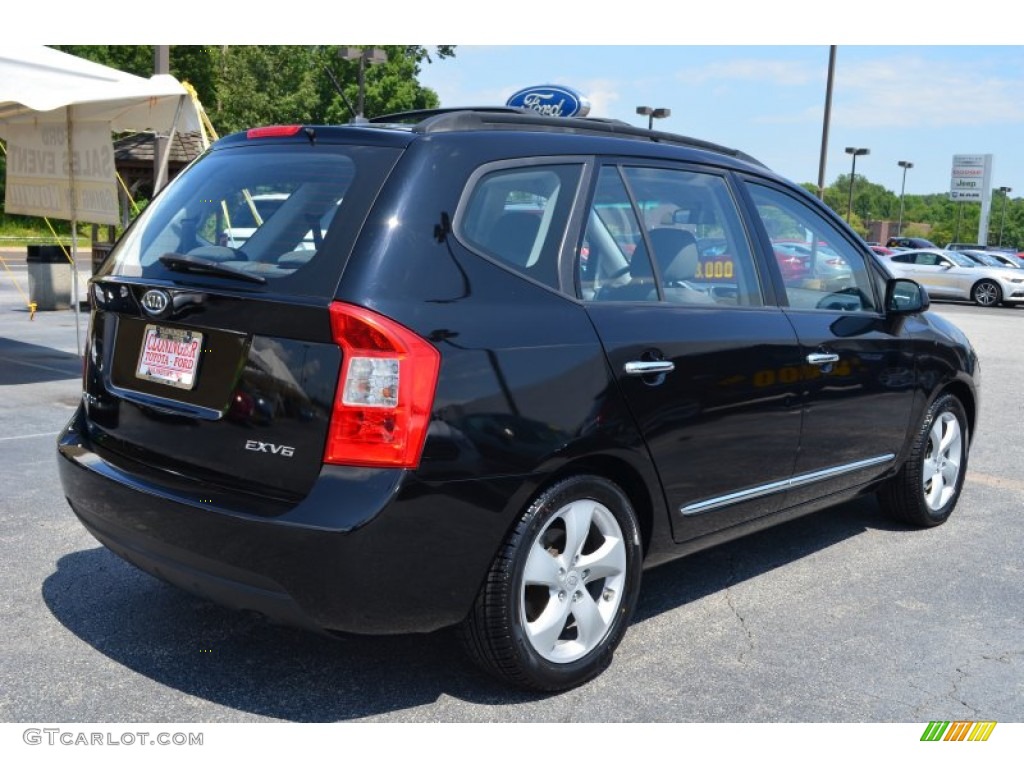 2008 Rondo EX V6 - Black Cherry / Gray photo #3