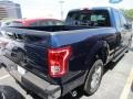 2015 Blue Jeans Metallic Ford F150 XLT SuperCab  photo #7