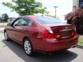 2007 Crimson Roulette Pearl Infiniti M 35x Sedan  photo #5