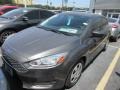 2015 Magnetic Metallic Ford Focus S Sedan  photo #2