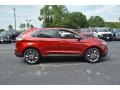  2015 Edge Titanium Ruby Red Metallic