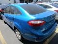 Blue Candy Metallic - Fiesta SE Sedan Photo No. 4