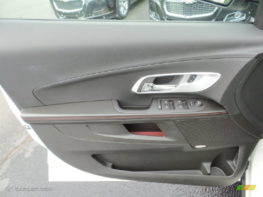 2015 Chevrolet Equinox LTZ AWD Jet Black Door Panel Photo #106281749