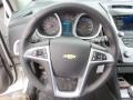 Jet Black 2015 Chevrolet Equinox LTZ AWD Steering Wheel