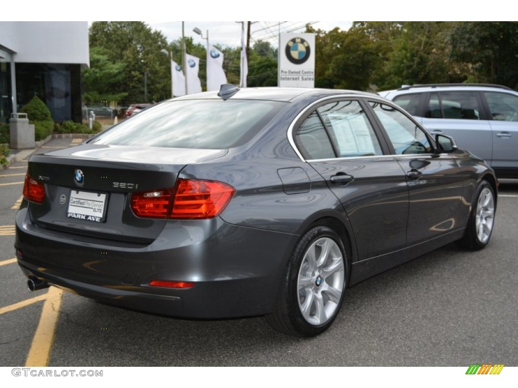 2015 3 Series 320i xDrive Sedan - Mineral Grey Metallic / Black photo #3