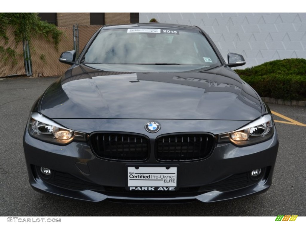 2015 3 Series 320i xDrive Sedan - Mineral Grey Metallic / Black photo #7