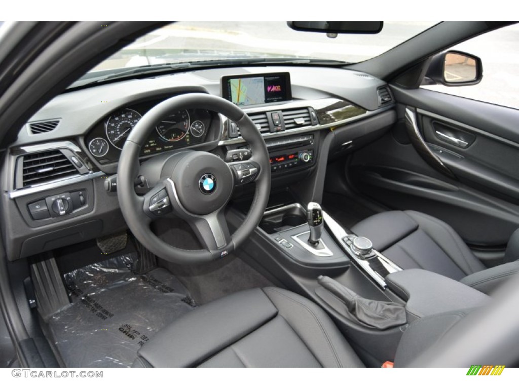 2015 3 Series 320i xDrive Sedan - Mineral Grey Metallic / Black photo #10