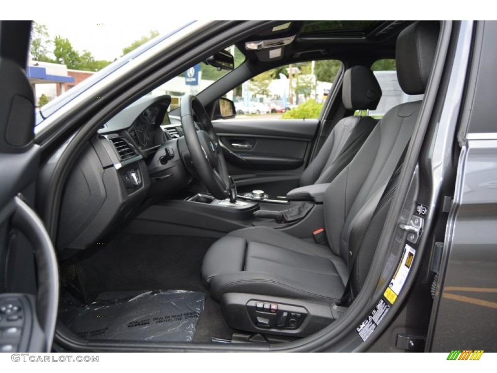 2015 3 Series 320i xDrive Sedan - Mineral Grey Metallic / Black photo #11