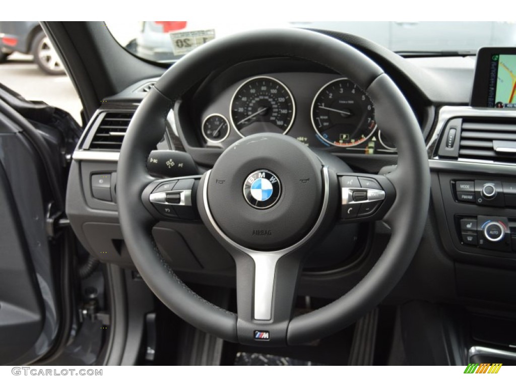 2015 3 Series 320i xDrive Sedan - Mineral Grey Metallic / Black photo #18