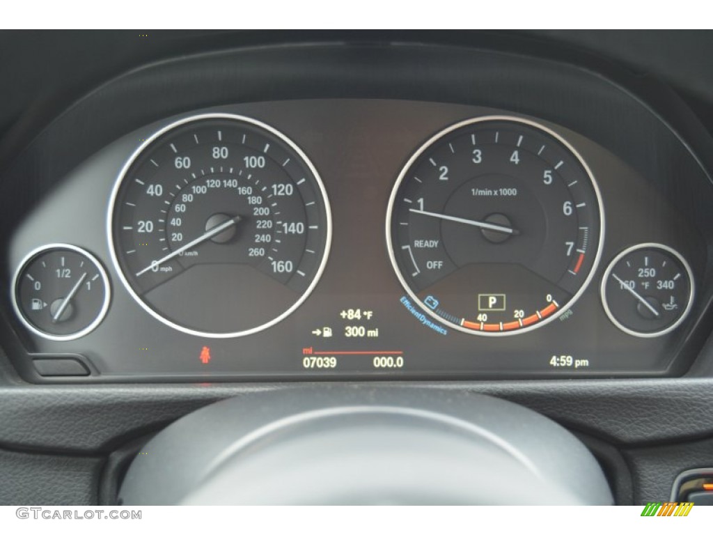 2015 3 Series 320i xDrive Sedan - Mineral Grey Metallic / Black photo #21
