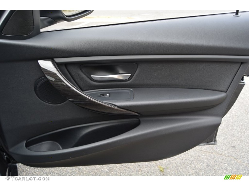 2015 3 Series 320i xDrive Sedan - Mineral Grey Metallic / Black photo #27