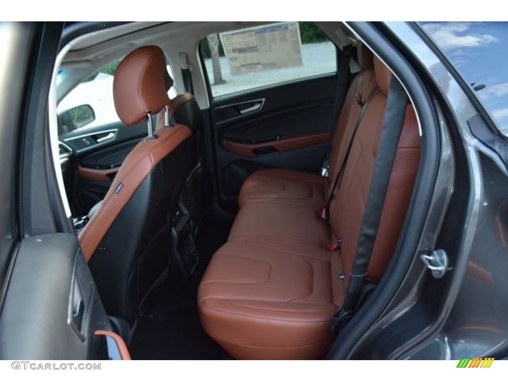 2015 Ford Edge Titanium Rear Seat Photo #106282484