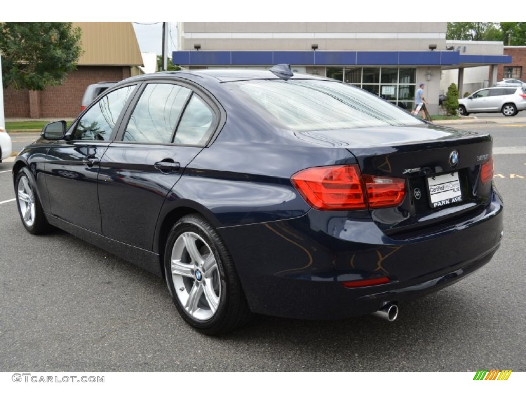 2015 3 Series 320i xDrive Sedan - Imperial Blue Metallic / Venetian Beige photo #5